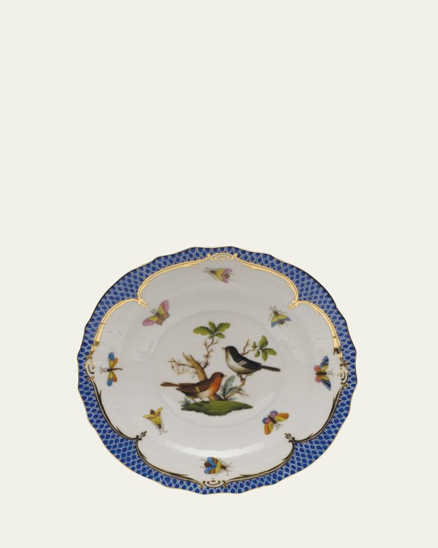 Rothschild Bird Blue Motif 5 Salad Plate